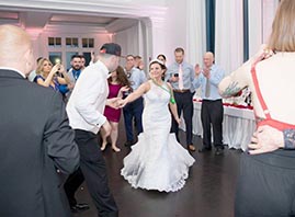 Bride & Groom Dance at their wedding in MA